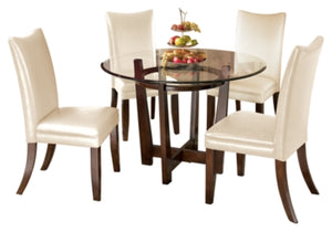 Charrell Signature Design Dining Table 5-Piece Dining Room Package