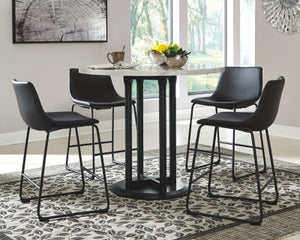Centiar Signature Design Counter Height Table 5-Piece Dining Room Package