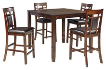 Load image into Gallery viewer, Bennox Counter Height Dining Room Table and Bar Stools Set of 5
