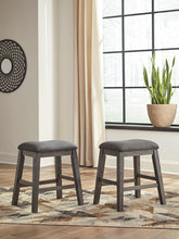 Load image into Gallery viewer, Caitbrook Counter Height Upholstered Bar Stool
