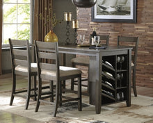 Load image into Gallery viewer, Rokane Counter Height Dining Room Table
