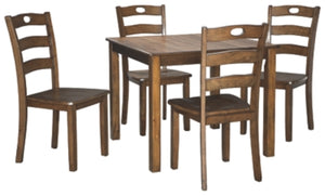 Hazelteen Dining Room Table and Chairs Set of 5