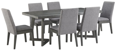Besteneer Signature Design Dining Table 7-Piece Dining Room Package