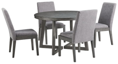 Besteneer Signature Design Dining Table 5-Piece Dining Room Package