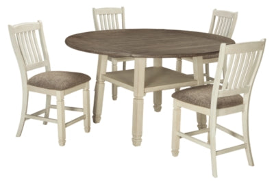 Bolanburg Signature Design Counter Height Table 5-Piece Dining Room Package