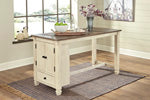 Bolanburg Counter Height Dining Room Table