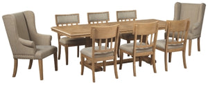 Ollesburg Millennium Dining Table 9-Piece Dining Room Package
