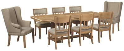 Ollesburg Millennium Dining Table 9-Piece Dining Room Package