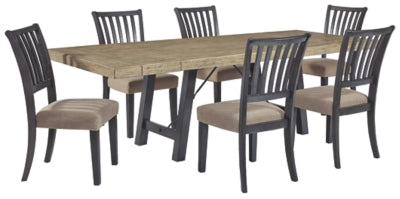 Baylow Ashley Dining Table 7-Piece Dining Room