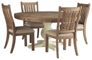 not found Ashley Dining Table 5-Piece Dining Room Package