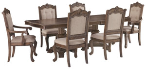 Charmond Signature Design Dining Table 7-Piece Dining Room Package