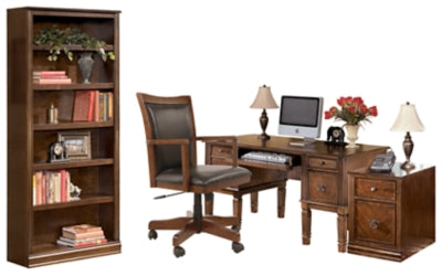 Hamlyn Signature Design Desk 4-Piece Home Office Package