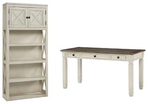 Bolanburg Signature Design Desk 2-Piece Home Office Package