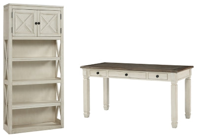 Bolanburg Signature Design Desk 2-Piece Home Office Package