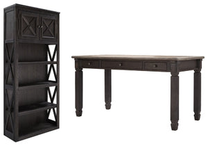 Realyn Signature Design Desk 2-Piece Home Office Package