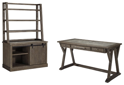 Raventown Signature Design Desk 2-Piece Home Office Package