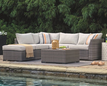 Load image into Gallery viewer, Cherry Point 4-piece Outdoor Sectional Set
