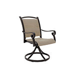 Bass Lake Sling Swivel Chair Set of 2