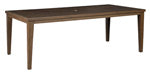 Load image into Gallery viewer, Paradise Trail Dining Table with Umbrella Option
