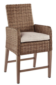Beachcroft Bar Stool with Cushion Set of 2