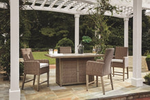 Load image into Gallery viewer, Beachcroft Signature Design 5-Piece Outdoor Bar Table Set
