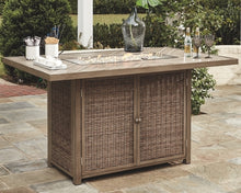 Load image into Gallery viewer, Beachcroft Bar Table with Fire Pit
