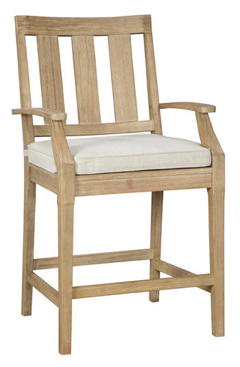 Clare View Bar Stool with Cushion Set of 2