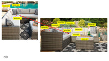 Load image into Gallery viewer, Peckham Park Sectional Seat Cushion
