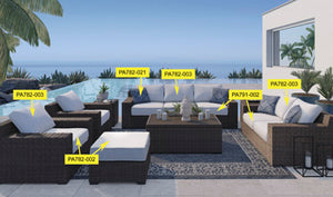 Alta Grande Chaise Seat Cushion