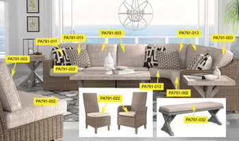 Beachcroft Back Cushion