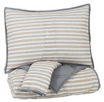 Load image into Gallery viewer, Rhey 3-Piece Full Comforter Set

