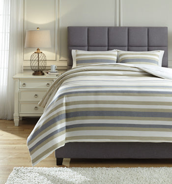 Isaiah 3-Piece King Comforter Set