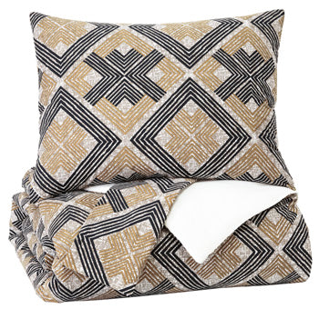 Scylla 3-Piece Queen Comforter Set