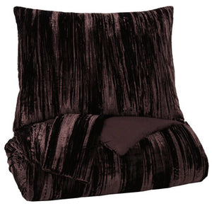 Wanete 3-Piece King Comforter Set