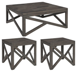 Haroflyn Signature Design Cocktail Table 3-Piece Living Room Package