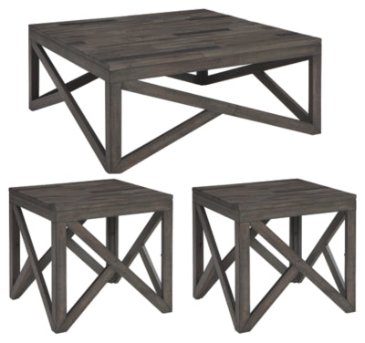 Haroflyn Signature Design Cocktail Table 3-Piece Living Room Package