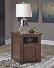 Load image into Gallery viewer, Budmore End Table with USB Ports  Outlets
