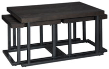 Load image into Gallery viewer, Airdon Coffee Table with Stools Set of 3
