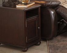 Load image into Gallery viewer, Barilanni Chairside End Table with USB Ports  Outlets
