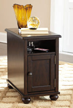 Load image into Gallery viewer, Barilanni Chairside End Table with USB Ports  Outlets
