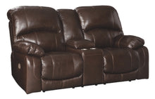 Load image into Gallery viewer, Hallstrung Power Reclining Loveseat with Console
