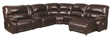 Load image into Gallery viewer, Hallstrung 6-Piece Power Reclining Sectional with Chaise
