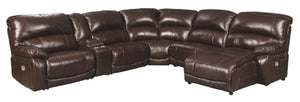 Hallstrung 6-Piece Power Reclining Sectional with Chaise