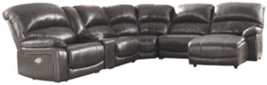 Hallstrung 6-Piece Power Reclining Sectional with Chaise