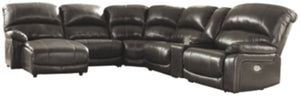 Hallstrung 6-Piece Power Reclining Sectional with Chaise