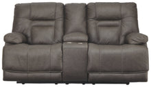Load image into Gallery viewer, Wurstrow Power Reclining Loveseat with Console
