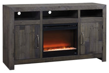 Load image into Gallery viewer, Mayflyn Large TV  Stand with Fireplace
