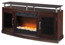 Load image into Gallery viewer, Chanceen 60 TV Stand with Electric Fireplace
