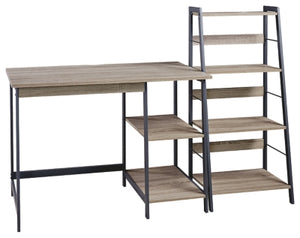 Soho Home Office Desk with Shelf