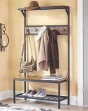 Load image into Gallery viewer, Bevinfield Hall Tree with Storage Bench
